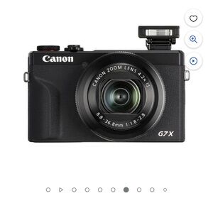 Canon PowerShot G7 X Mark III - digital camera black tik tok camera